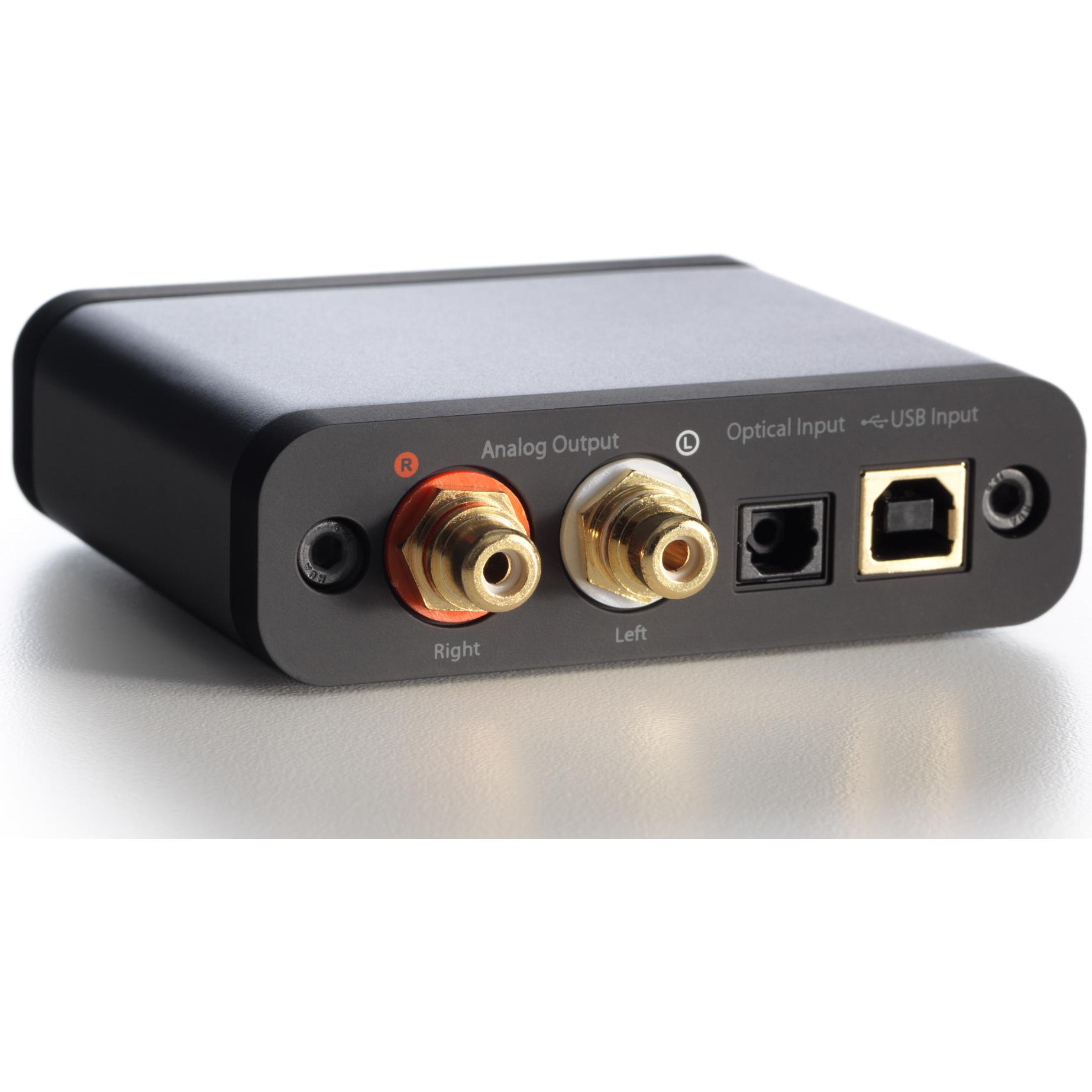 Thumbnail - Audioengine D1 24-Bit Dac (USB-DAC), Kopfhörerverstärker, Schwarz