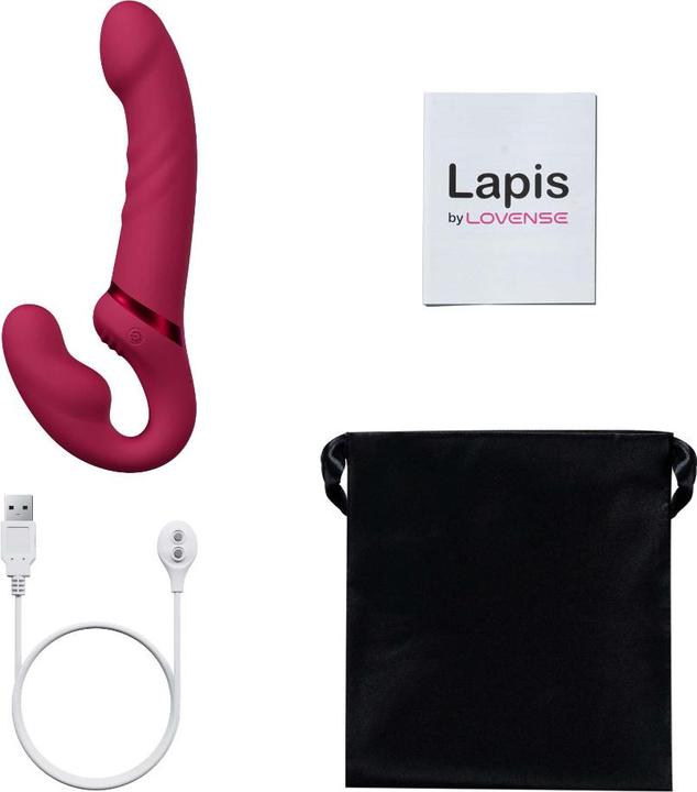 Actual product image Lovense Lapis strap-on vibrator