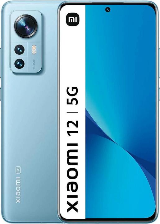 Xiaomi 12 5G (256 GB, Blue, 6.28", Dual SIM, 5G)