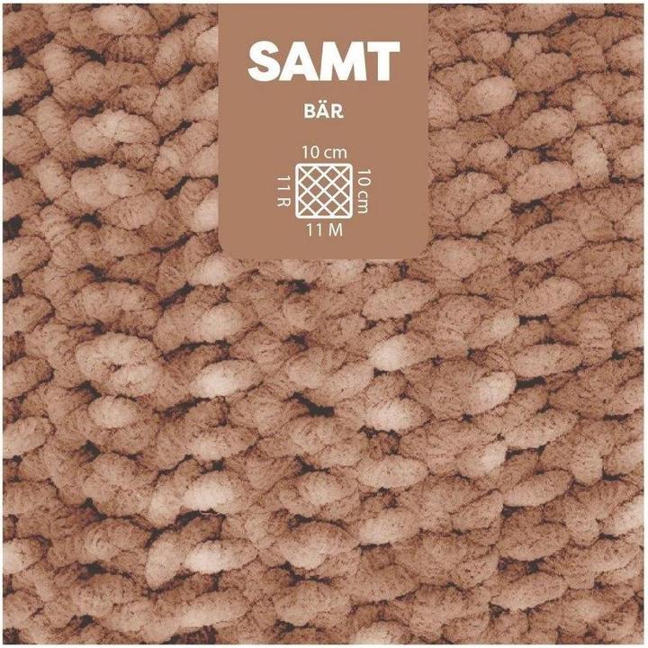 Produktbild Myboshi Wolle Chenille Samt, Bär (100 m)
