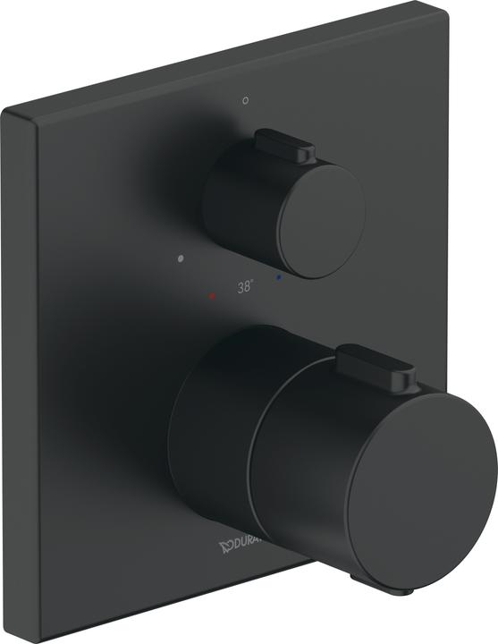 Image du produit Duravit Robinet thermostatique, thermostat encastré, 1 consommateur, équerre, TH42000150
