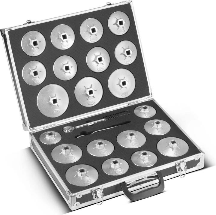Actual product image Stahlwerk Oil filter spanner set 23-piece oil change tool set