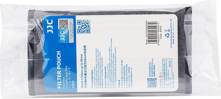 Produktbild JJC FP K4S Grey Filter Pouch holds 4 filters up to 58mm (58 mm)