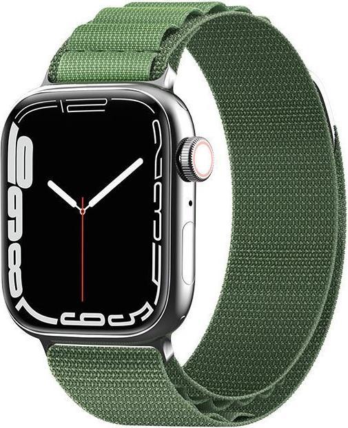 Produktbild Hurtel Strap with Alpine steel buckle for Apple Watch 38/40/41 mm - green (Kunststoff)