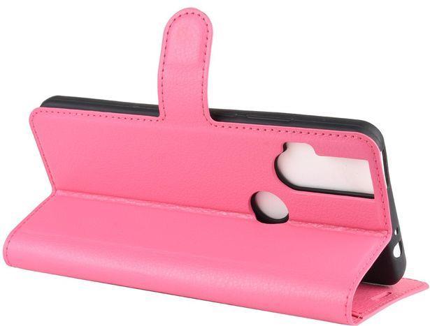 Produktbild MU Classic Litchi Leder Bookcover Series (Motorola One Hyper)