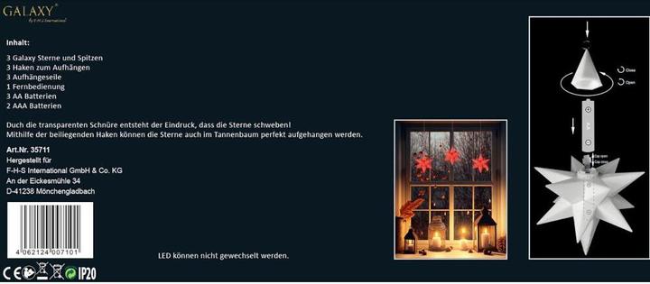 Image du produit FHS Étoiles LED sans fil ø13 rt 3SZ (0.33 m)