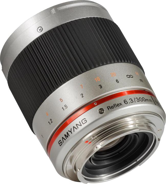 Actual product image Samyang 300mm F6.3 Sony E-Mount (Silver) (Sony E, APS-C / DX)