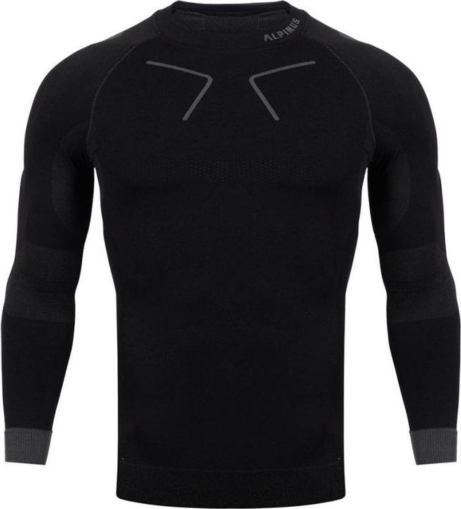 Actual product image Alpinus Thermounterwäsche Tactical Base Layer Set schwarz und grau (S)
