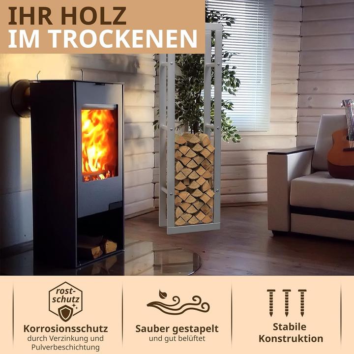 Image du produit Lifestyle Kaminholzregal