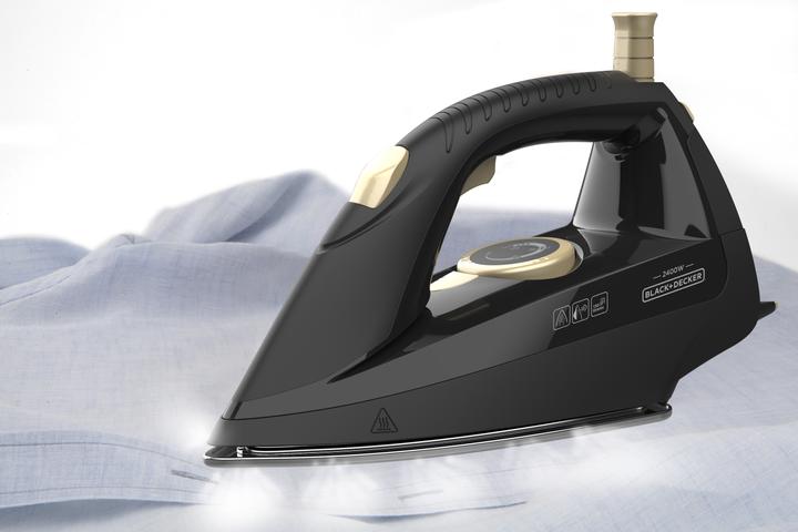 Actual product image Black & Decker Steam Ironing Station Black+Decker BXSS2400E (2400W) (2400 W, 130 g/min)