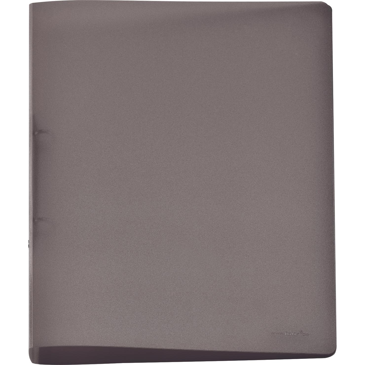 Folia, Raccoglitore, Raccoglitore ad anelli Bringmann A4 - anello 15mm PP frost antracite (A4)
