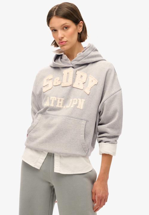 Image du produit Superdry Sweat à capuche oversize à motif appliqué Athletic Essentials (Taille unique)