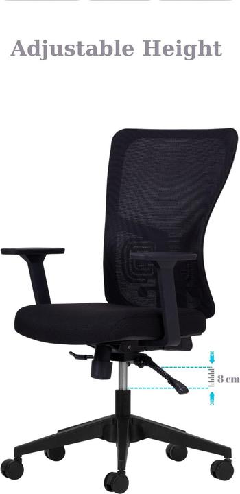Image du produit Kalune Design Lumbar 108 Black Office Chair