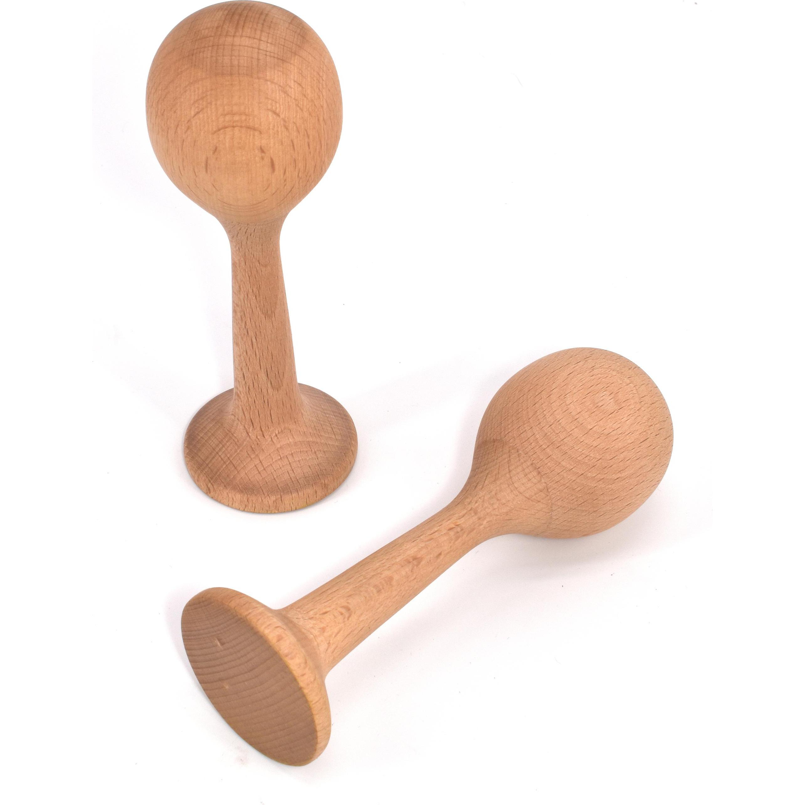 Voggenreiter Kleine Holz-Maracas (Paar)