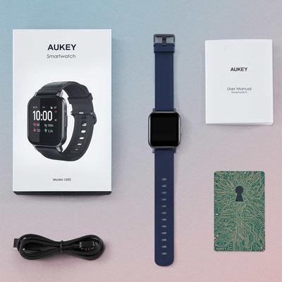 Actual product image Aukey Smartwatch LS02 Black - 618119059439 (48 mm)