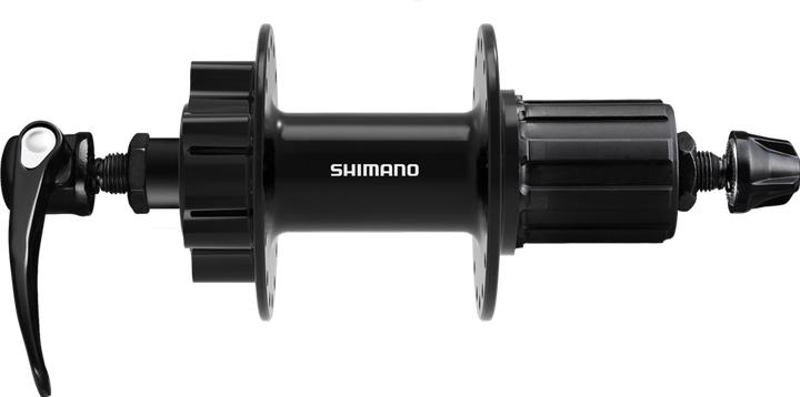 Produktbild Shimano Hinterradnabe FH-QB400 8/9/10/11-Gang 135 mm 32-Loch 6-Loch (Scheibenbremse 6-Loch)