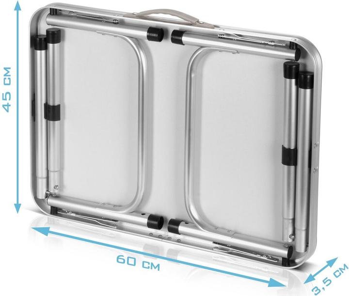Image du produit Stahlwerk Table pliante en aluminium Table de camping Table de jardin Table de pique-nique Table pliante