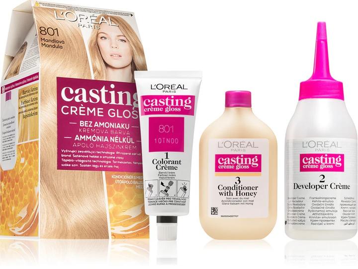 Image du produit L'Oréal Paris Loreal Professionnel - Color Casting Crème Gloss 801 Silkyonde (801 Silky Blonde)