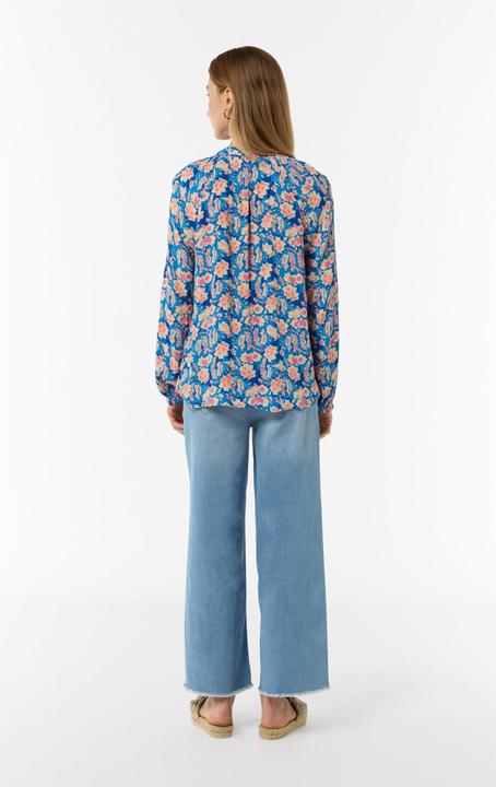 Produktbild Comma Bluse Langarmbluse mit All-over-Print (38)