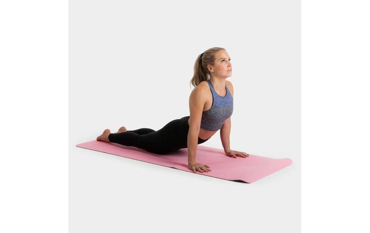 Produktbild Sko Yoga mat GYMSTICK Vivid line 61330TU 170x60x0,4cm Turquoise / Gray (4 mm)