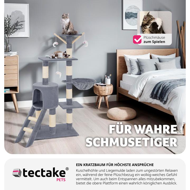 Produktbild tectake Dominik (144 cm, Grau)