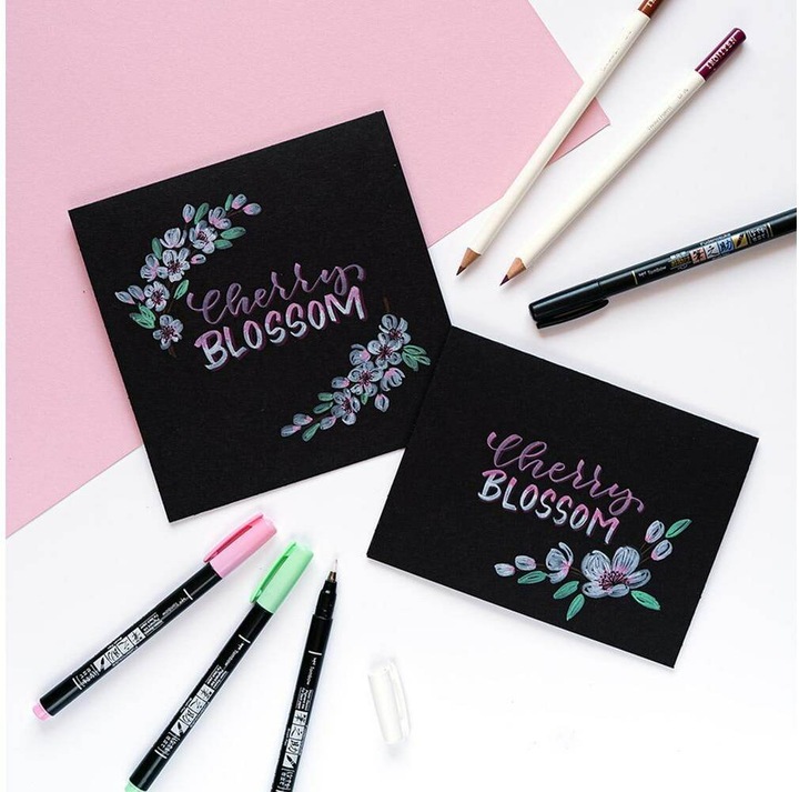 Produktbild Tombow Brush Pen (Mehrfarbig, 6 x)