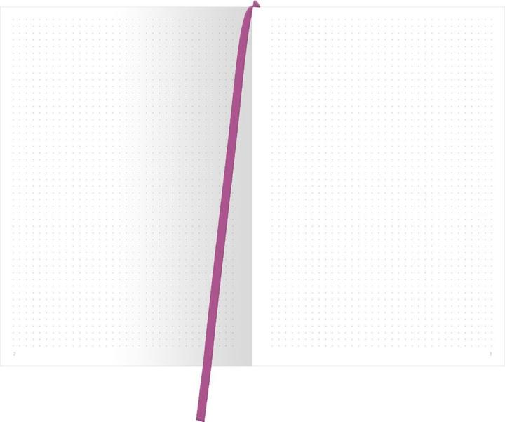 Image du produit myNOTES Papeterie : Carnet de notes A4 Rêves de fleurs (Pointillés, Couverture souple)