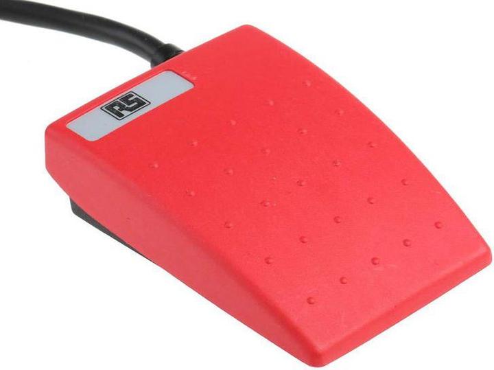 Immagine prodotto RS PRO Interruttore pedale 3A 250V rosso