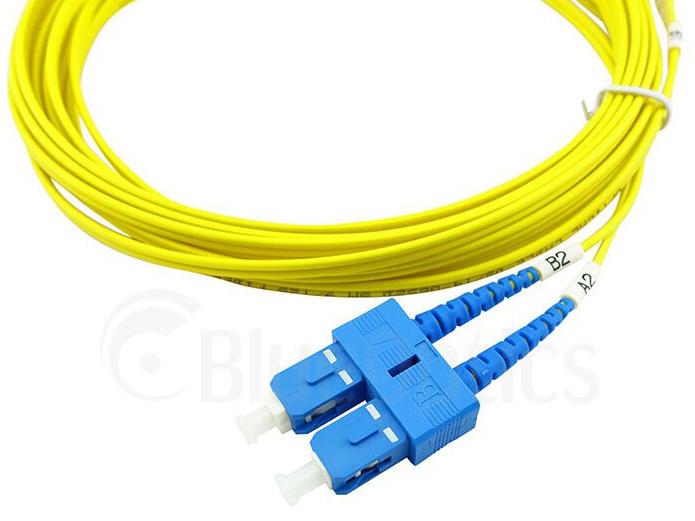 Produktbild CBO Duplex LWL Patchkabel LC/APC-SC/UPC Singlemode 1 Meter (1 m)