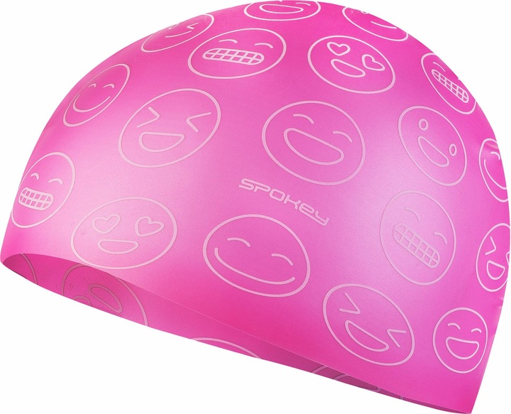 Produktbild Spokey Badekappe Emoji Kids Rosa
