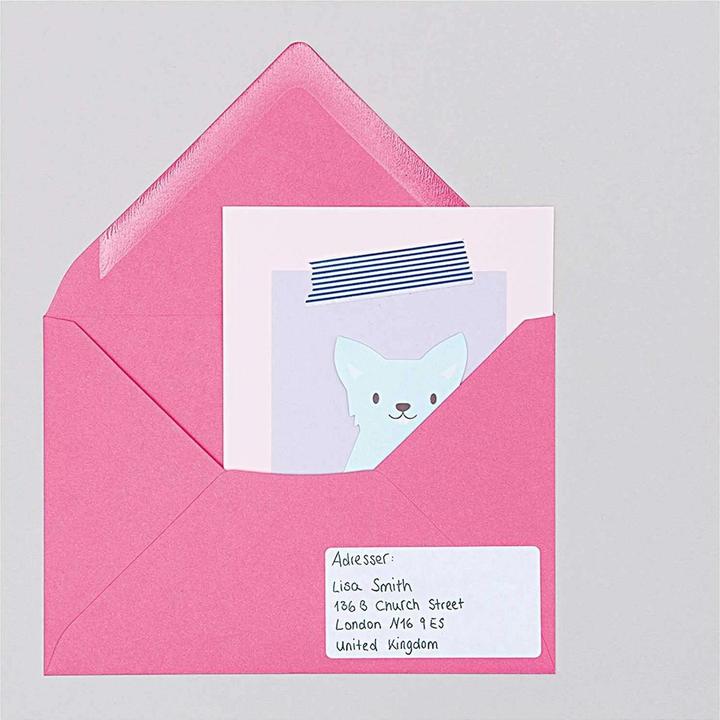 Produktbild Rico Design Paper Poetry Essentials Umschlag B6 Pink, Position (B6, 50x)