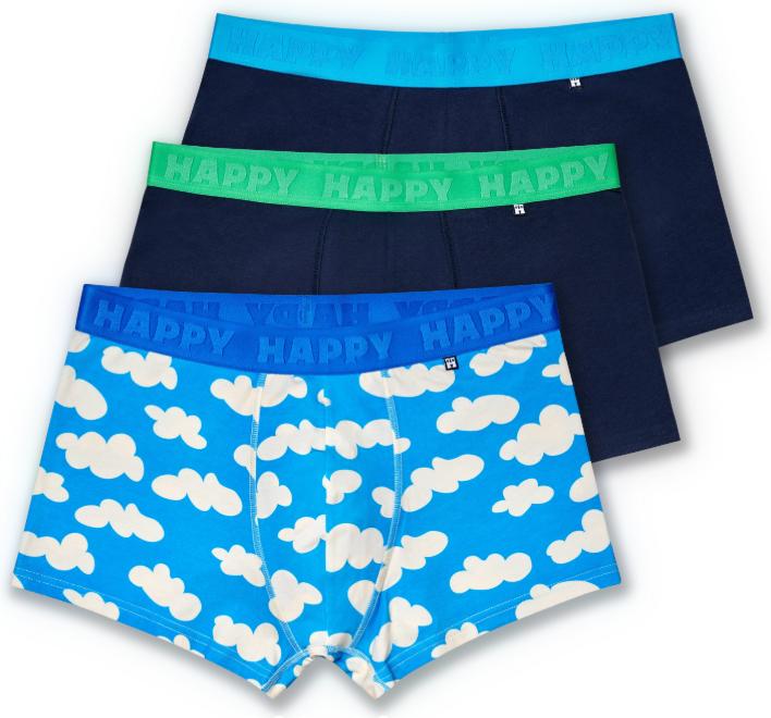 Produktbild Happy Socks 3-Pack Cloudy Short Boxers (S, 3er Pack)