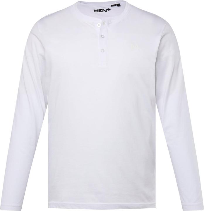 Image du produit Men+ Henley, Basic, Langarm, Rundhals (L)