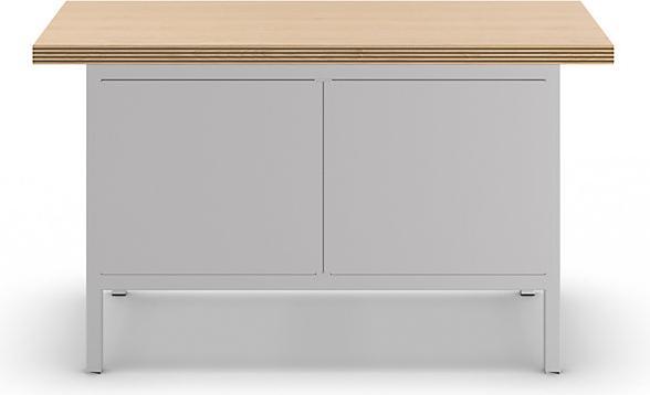 Immagine prodotto Lista Banco da lavoro compatto, piano in faggio (150 cm, 70 cm)