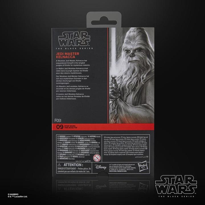 Actual product image Hasbro Star Wars: The Acolyte Black Series Actionfigur Jedi Master Kelnacca 15 cm