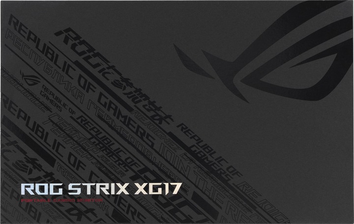 Actual product image ASUS ROG Strix XG17AHPE (1920 x 1080 pixels, 17.30")