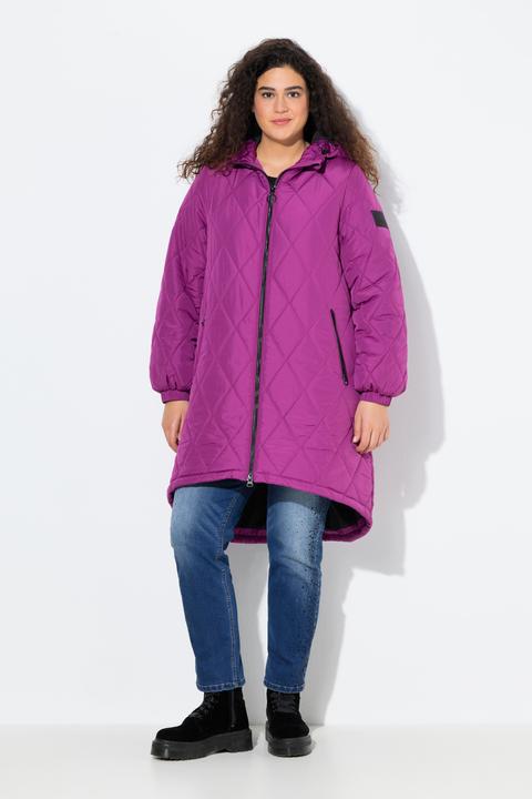 Actual product image Ulla Popken Lightly Quilted Water Repellent Coat