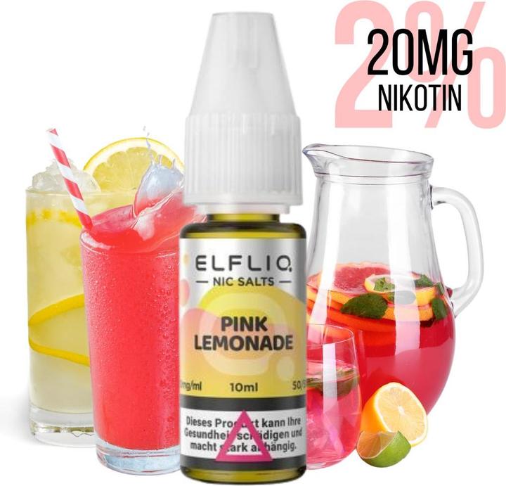 Actual product image Elfbar Elfliq (Lemon)