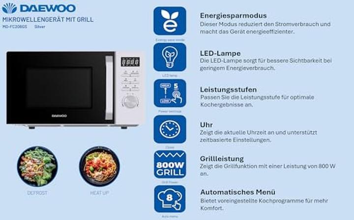 Actual product image Daewoo MD-FC206GS (20 l)