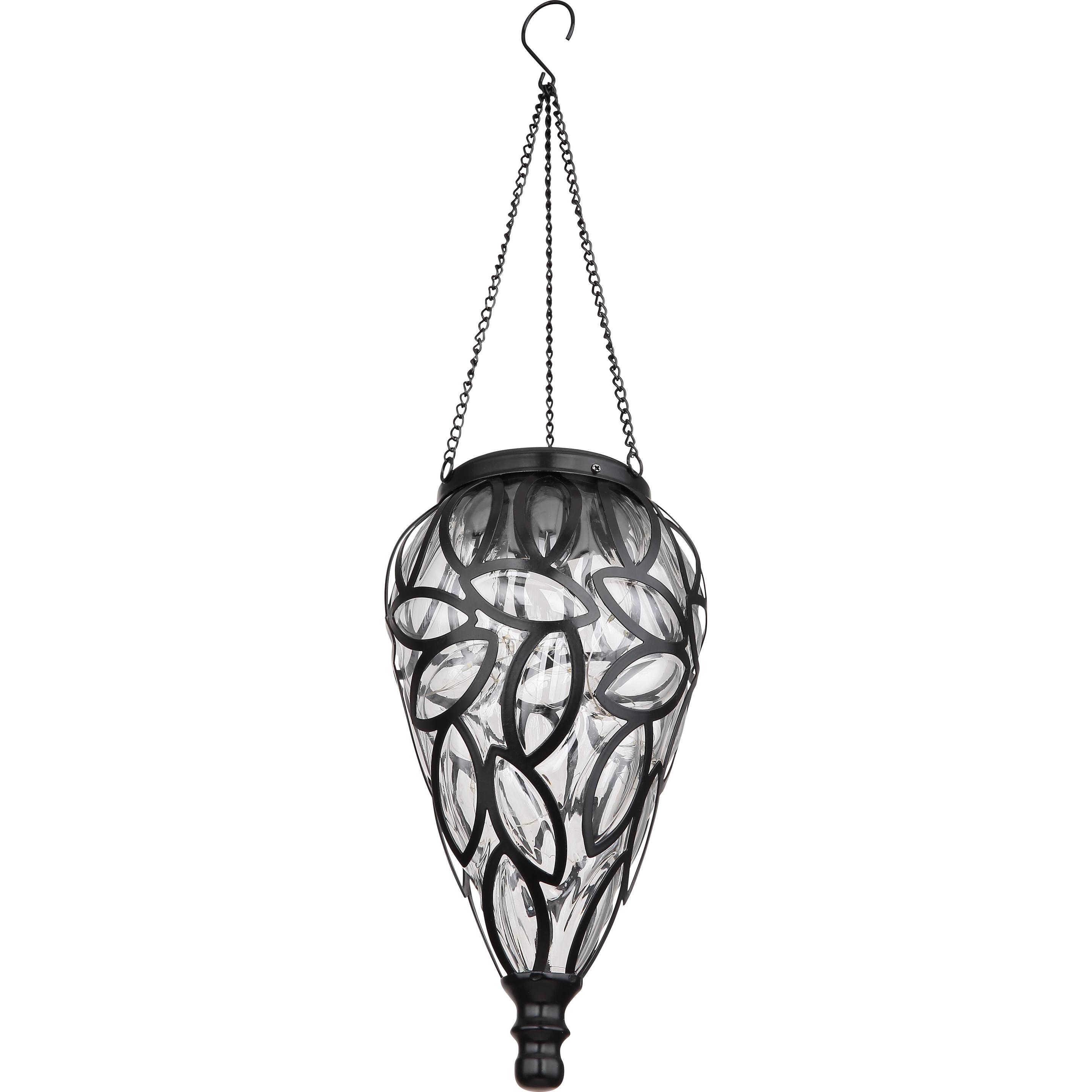 Globo, Gartenbeleuchtung, Solarleuchte Metall Schwarz, 15xled (IP44)