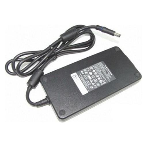 Dell AC Adapter PWS M6500 UK-Version 240W 19.5V 12.3A OEM P/N J938H (240 W), Notebook Netzteil, Schw