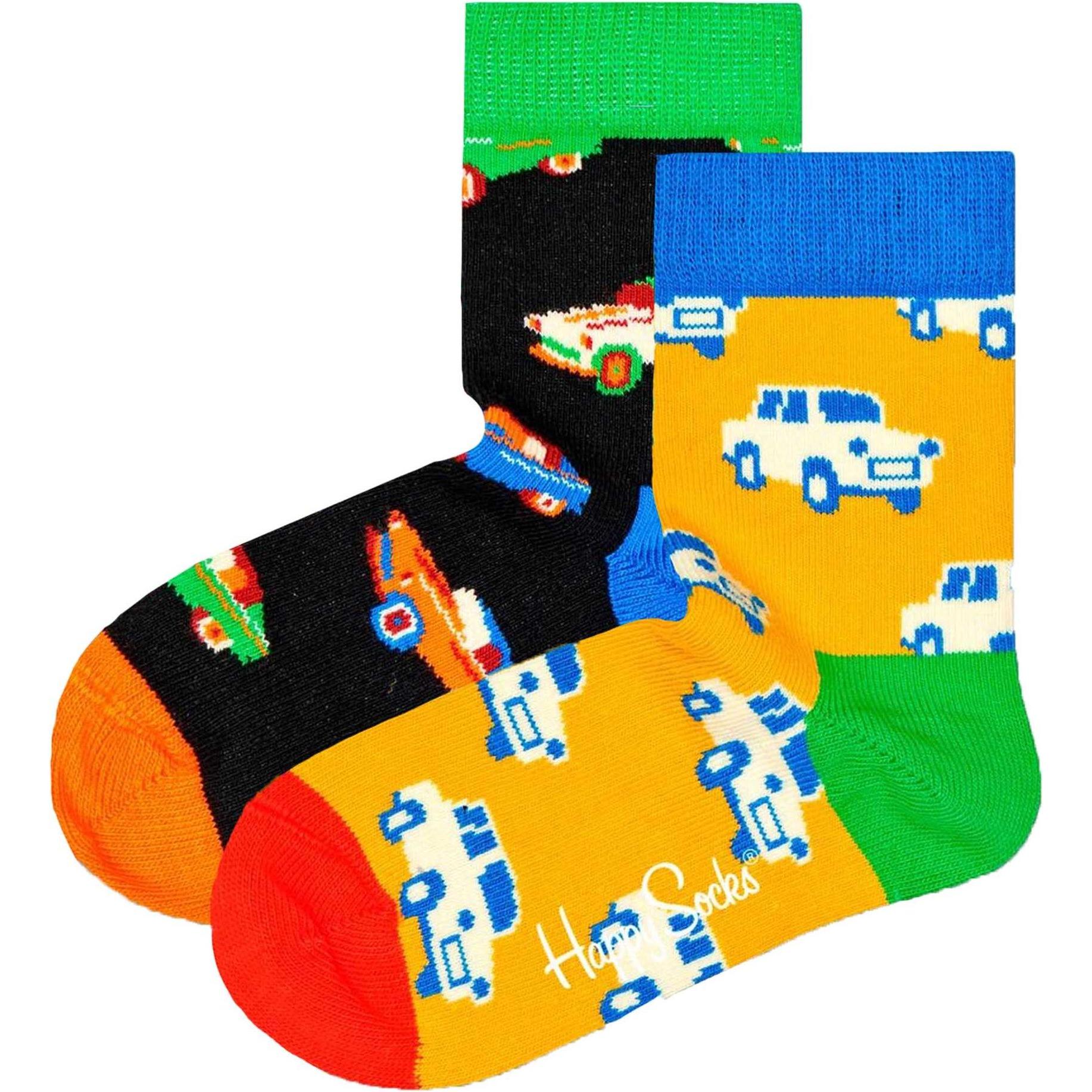 Thumbnail - Happy Socks, Unisex, Socken, Socken Casual Bequem sitzend, Mehrfarbig, (2er Pack, 13 - 21)