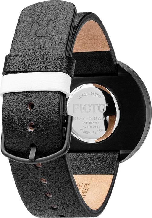 Produktbild Picto 43379-4120B White Unisex 40mm 5ATM (Analoguhr)