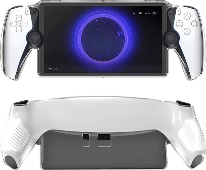 Actual product image Techsuit - Bright Silicone Case - PlayStation Portal Remote Player - Clear