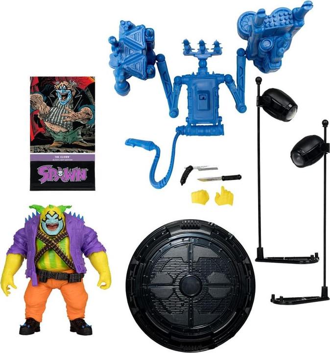 Image du produit McFarlane Spawn Figurine The Clown (Black Light Edition) (Gold Label) 30 cm