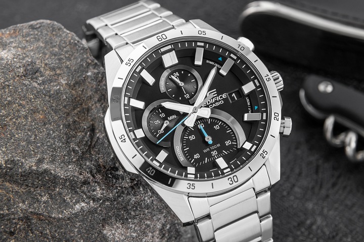 Actual product image Casio EFR-571D-1AVUEF (Chronograph, 47 mm)