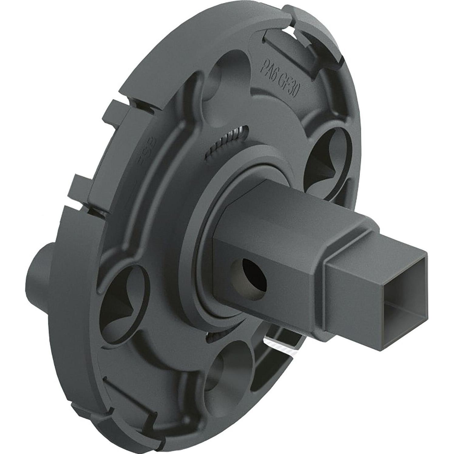 FSB, Türgriff + Fenstergriff, Adapter-Rosette Drücker Führungsansatz 8 mm ASL, schwarz (Türgarnitur)