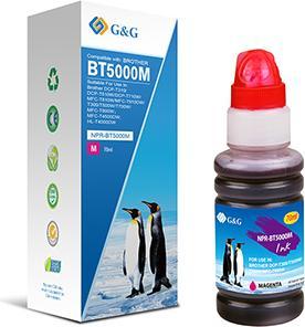 Actual product image G&G compatible ink with BT-5000M, NPR-BT5000M, magenta, 5000S (M)