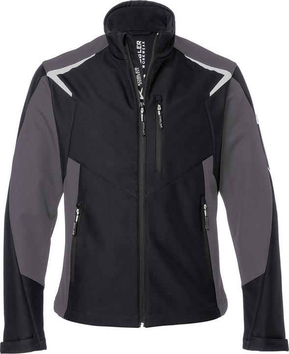 Produktbild Kübler Jacke Ultrashell BODYFORCE schwarz/anthrazit Form 1625 Grösse M (M)