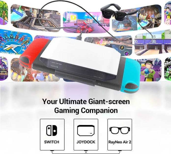 Actual product image RayNeo JoyDock (Switch)
